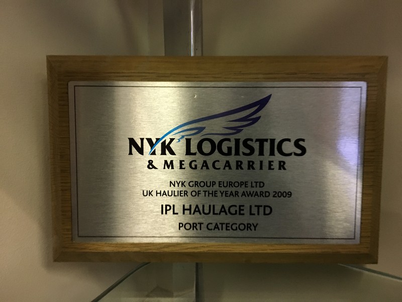 UK Haulier of the Year Award 2009